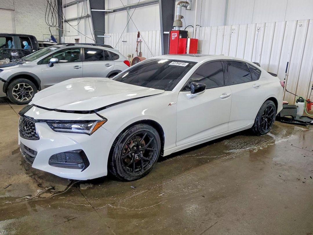 Vista de 2021 ACURA TLX TECH A, ángulo 1