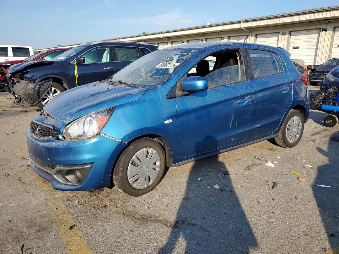 Vue de 2019 MITSUBISHI MIRAGE ES, angle 1