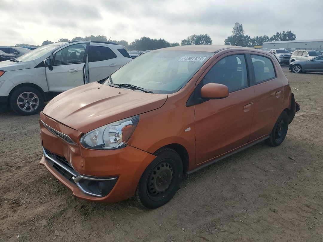 منظر 2017 MITSUBISHI MIRAGE ES، زاوية 1