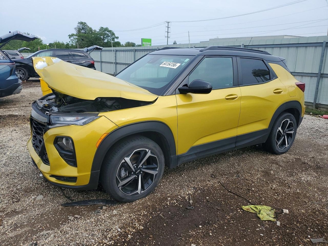 Vista de 2023 CHEVROLET TRAILBLAZER RS, ángulo 1