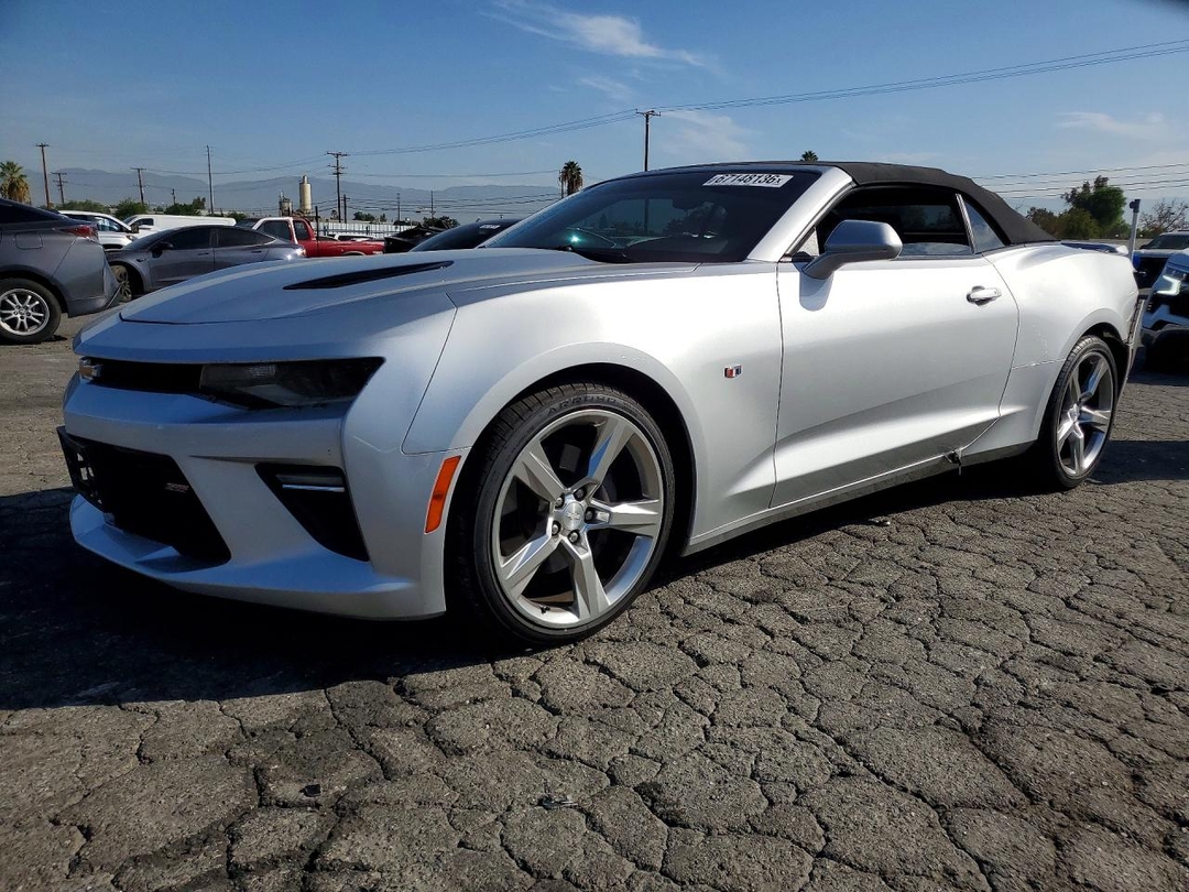 Вид 2018 CHEVROLET CAMARO SS, угол 1