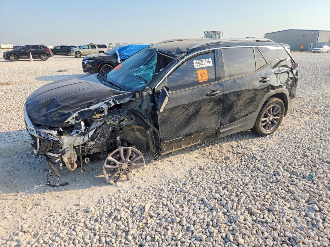Vista de 2023 GMC TERRAIN SLT, ángulo 1