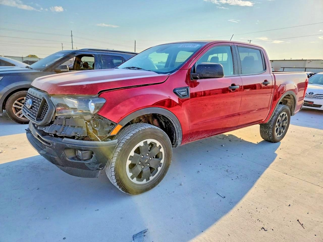Вид 2021 FORD RANGER XL, угол 1