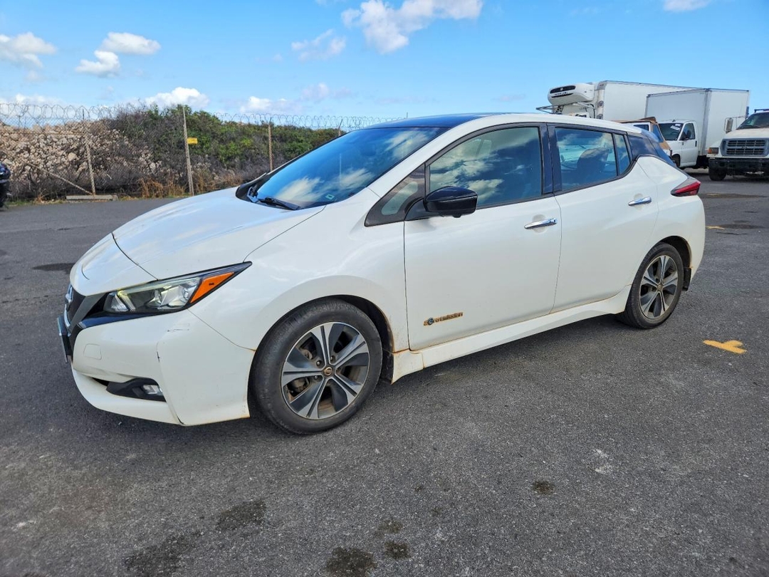 Vedere 2018 NISSAN LEAF S, unghi 1