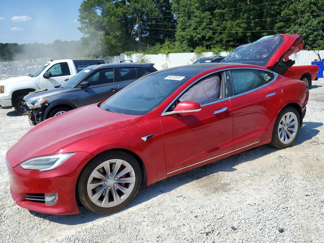 منظر 2020 TESLA MODEL S، زاوية 1