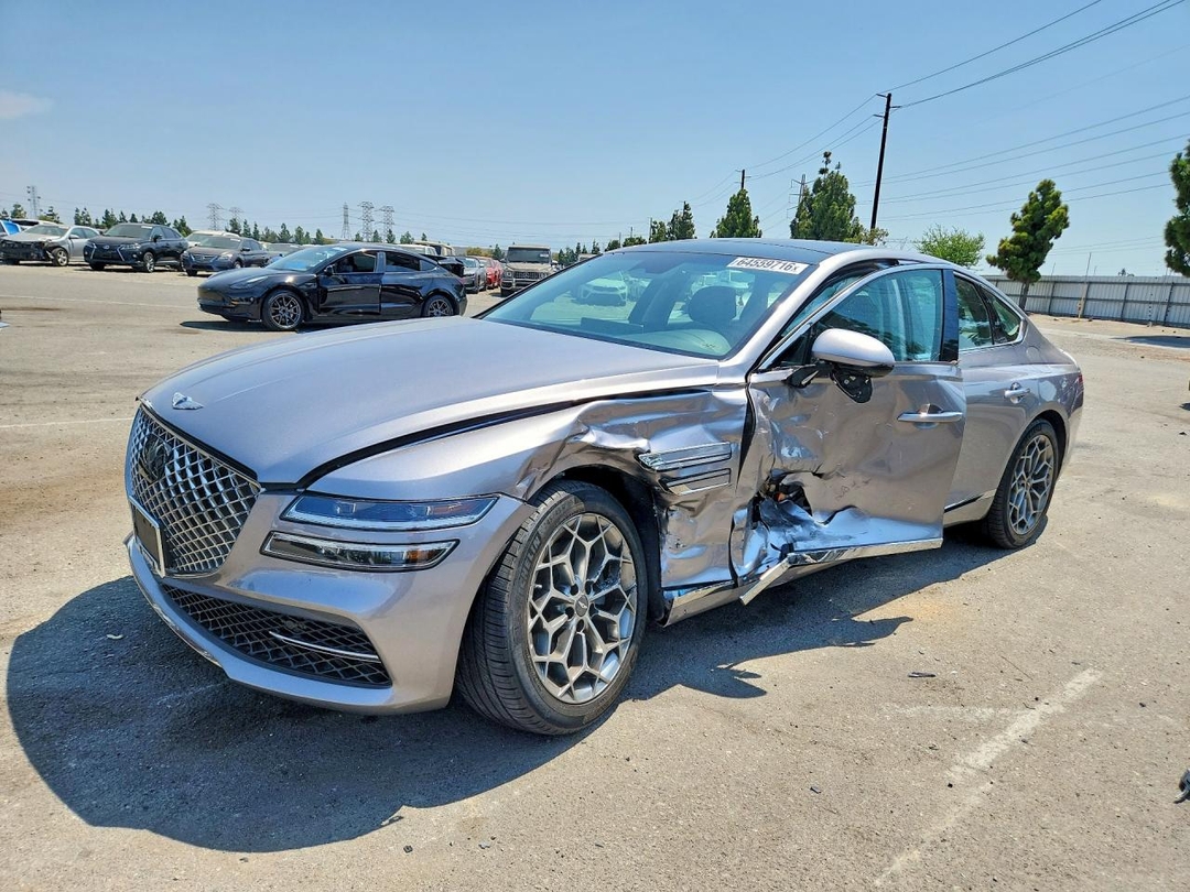 Vue de 2024 GENESIS G80 2.5T, angle 1