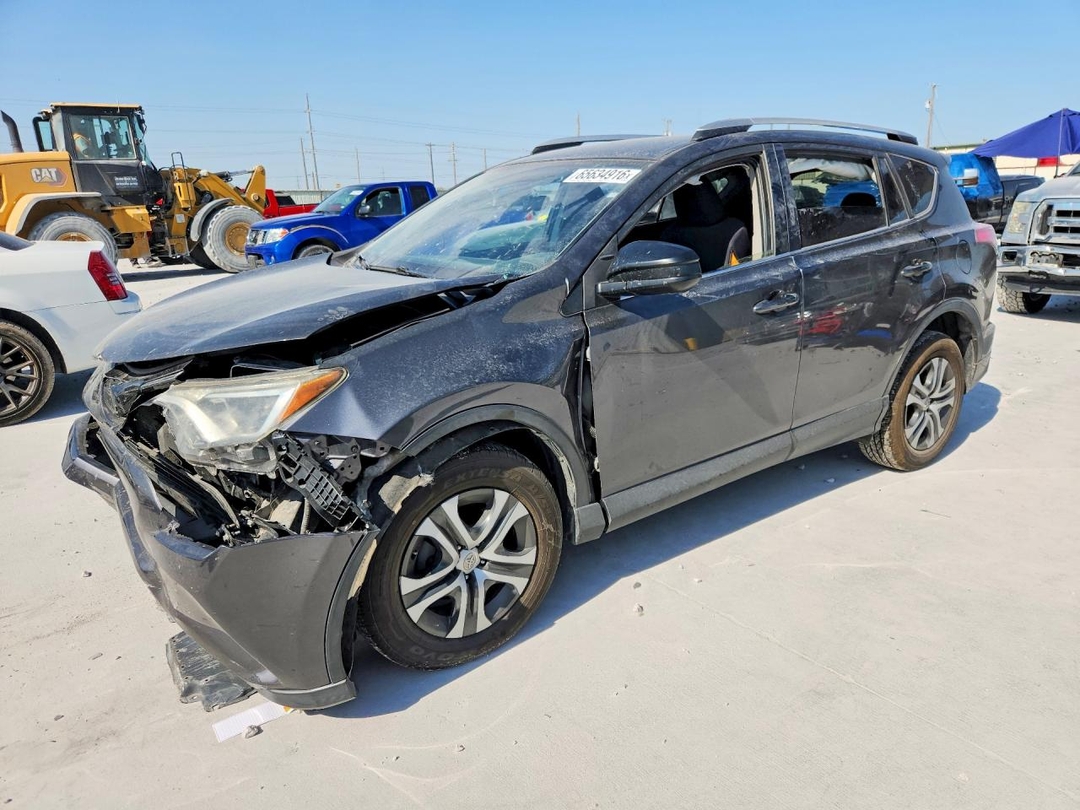 Вид 2016 TOYOTA RAV4 LE, угол 1