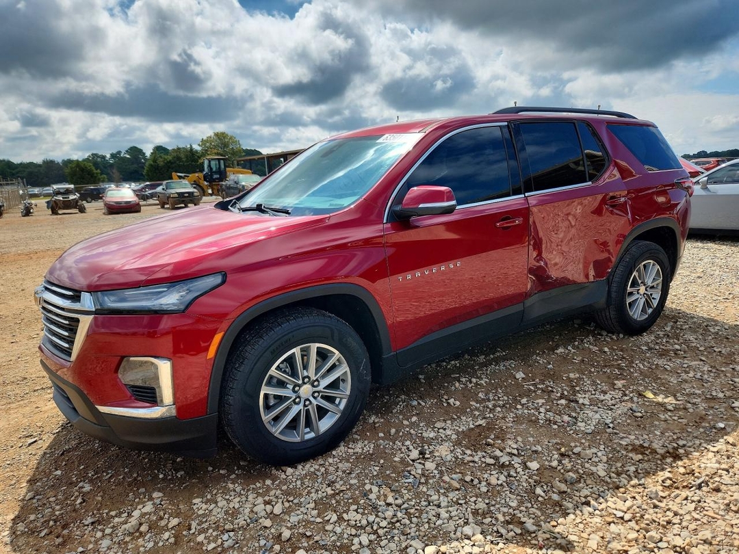 منظر 2023 CHEVROLET TRAVERSE LT، زاوية 1