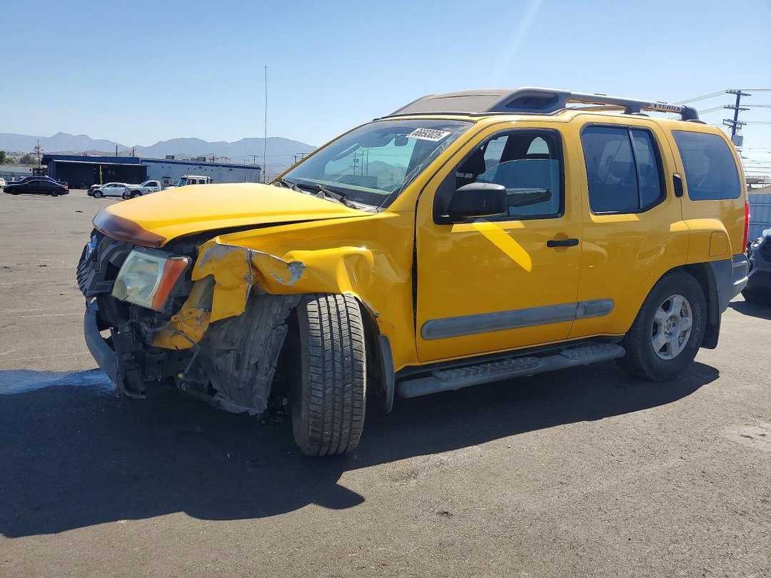 Вид 2006 NISSAN XTERRA X, угол 1