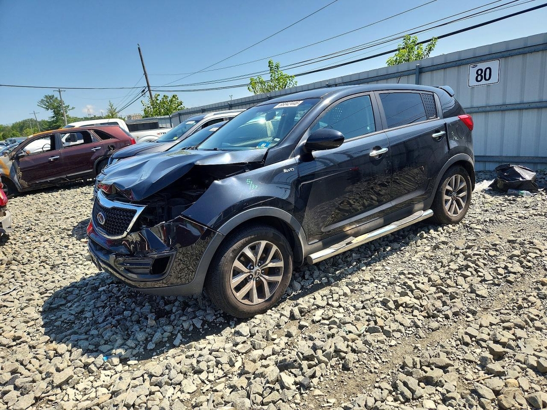 Vedere 2016 KIA SPORTAGE LX, unghi 1