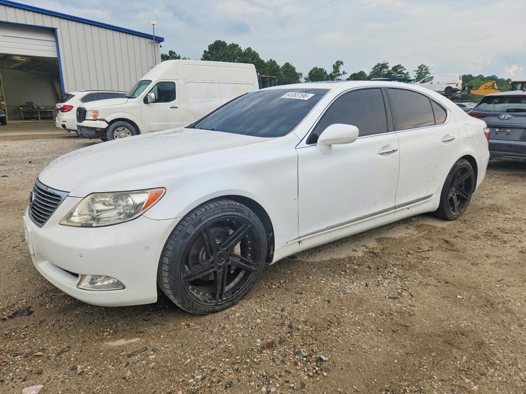 Вид 2009 LEXUS LS 460, угол 1