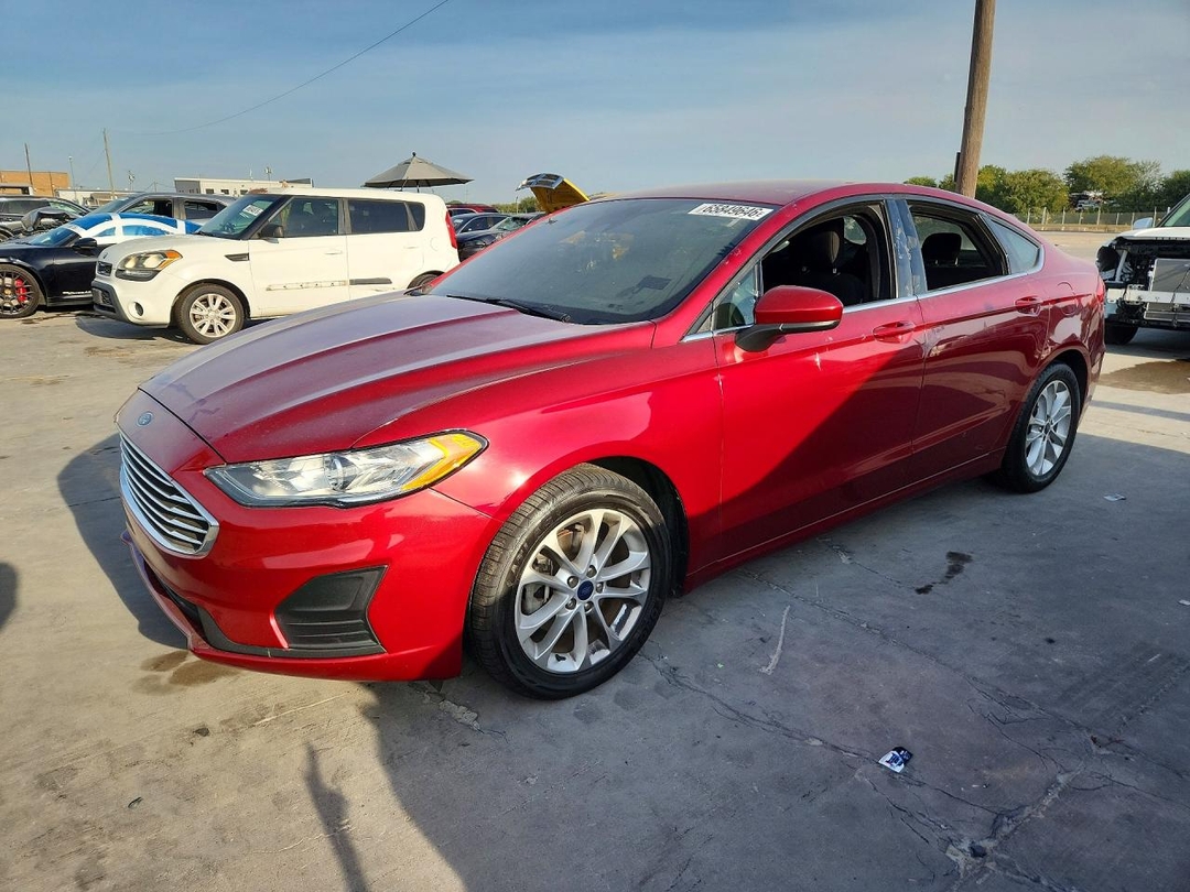 Vedere 2019 FORD FUSION SE, unghi 1