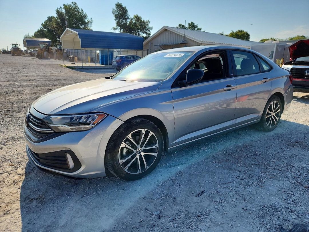 Vue de 2024 VOLKSWAGEN JETTA SPORT, angle 1