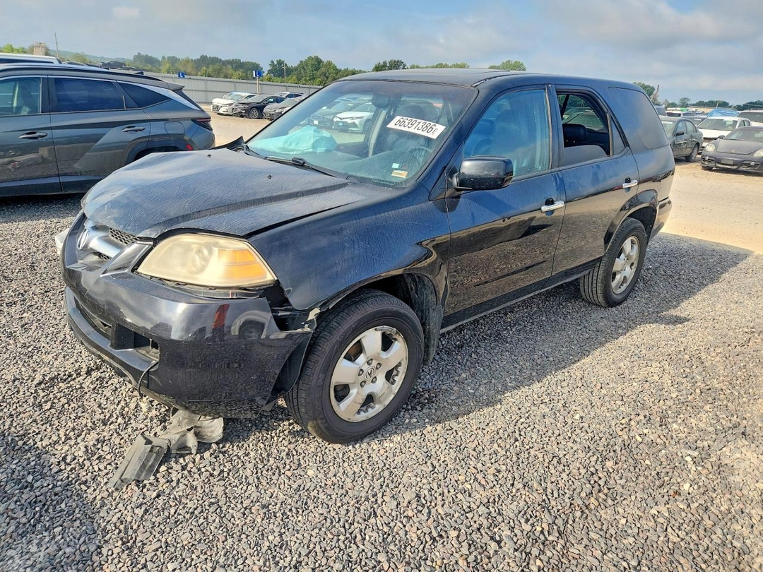 Vista de 2005 ACURA MDX, ángulo 1