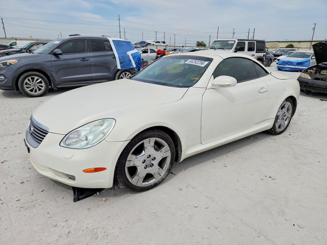Vue de 2005 LEXUS SC 430, angle 1