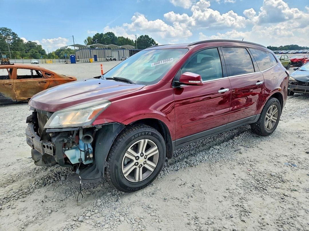 Vista de 2016 CHEVROLET TRAVERSE LT, ángulo 1