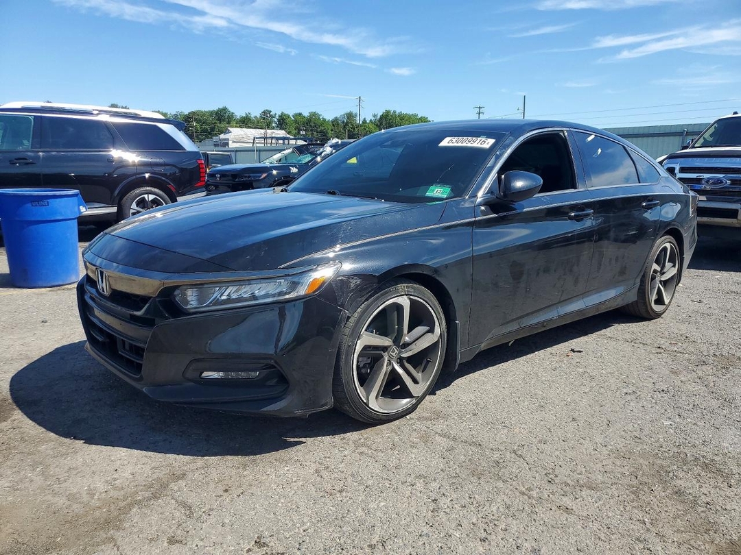 Вид 2018 HONDA ACCORD SPORT, угол 1