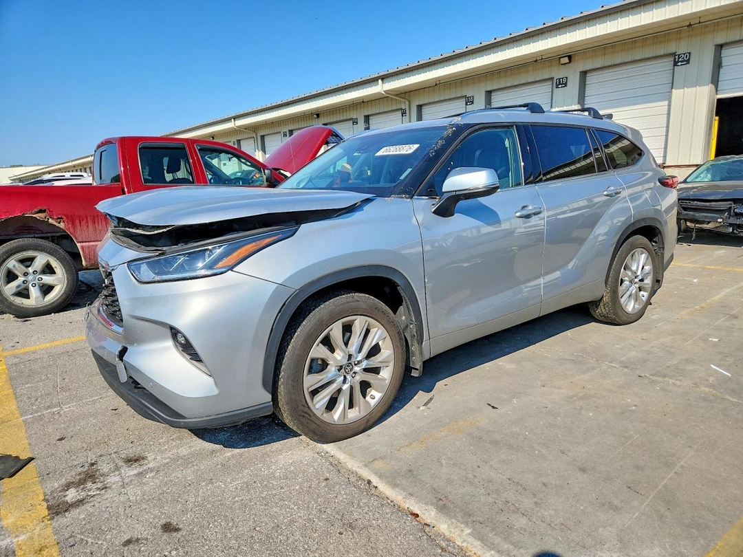 Vista de 2023 TOYOTA HIGHLANDER LIMITED, ángulo 1