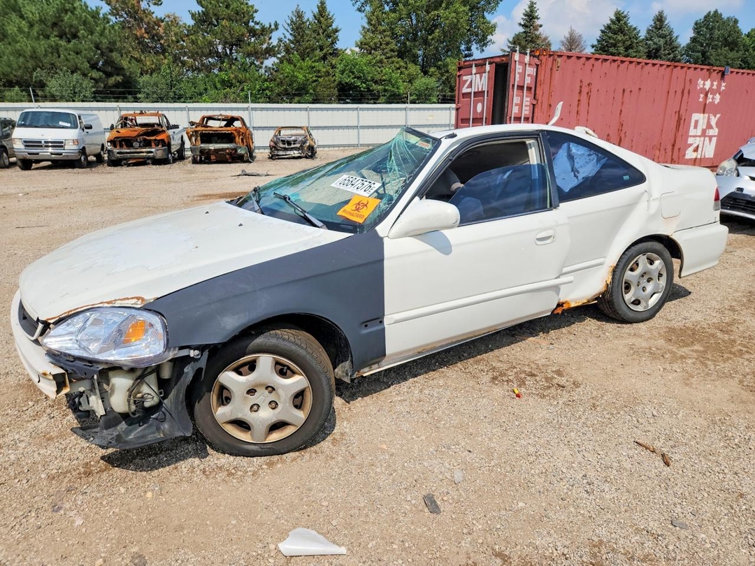 Vista de 2000 HONDA CIVIC EX, ángulo 1