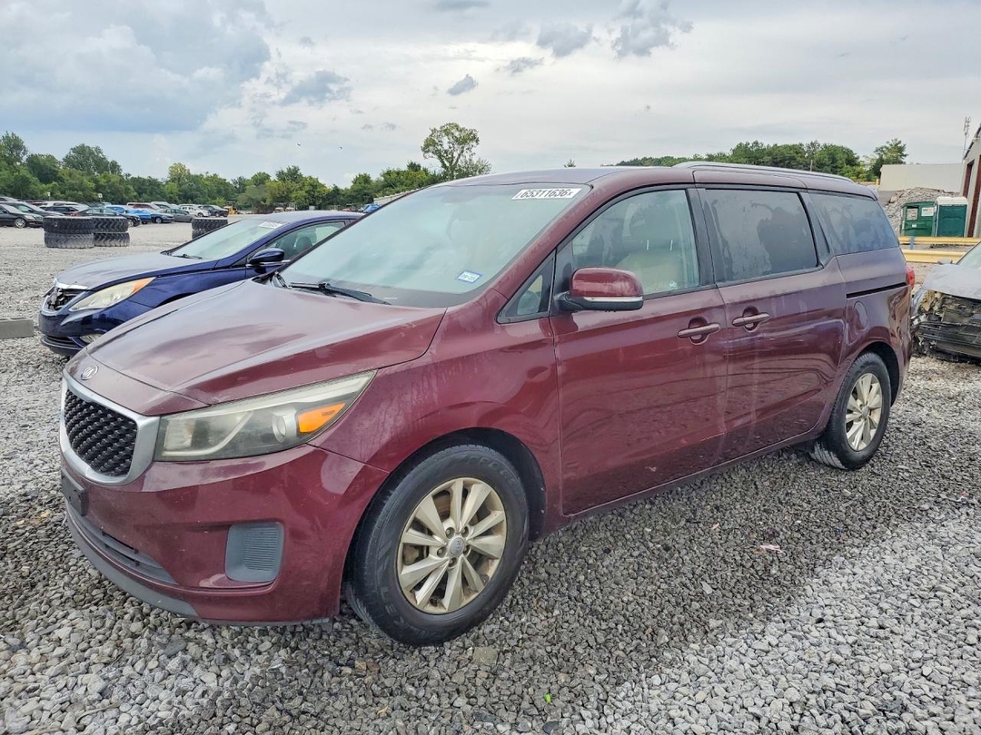 Vedere 2015 KIA SEDONA LX, unghi 1