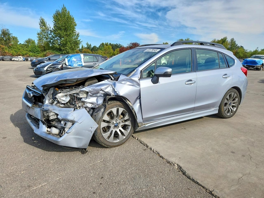 2016 SUBARU IMPREZA SPORT LIMITED view, angle 1