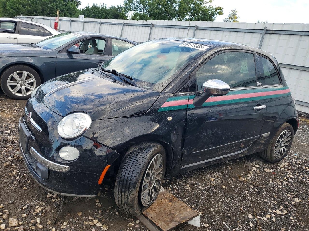 منظر 2012 FIAT 500 LOUNGE، زاوية 1