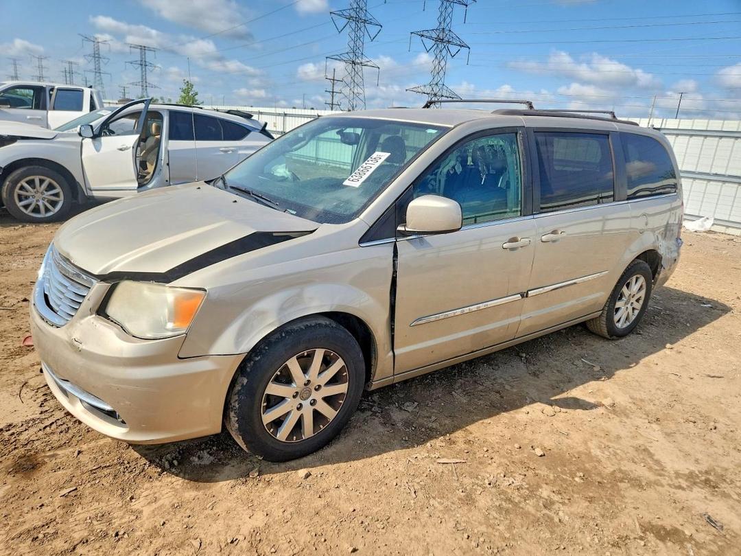 Vista de 2014 CHRYSLER TOWN &amp; COUNTRY TOURING, ángulo 1