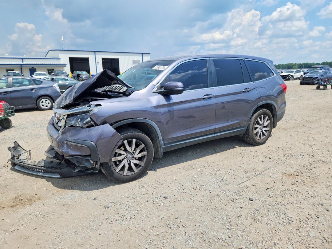 Vue de 2020 HONDA PILOT EX, angle 1