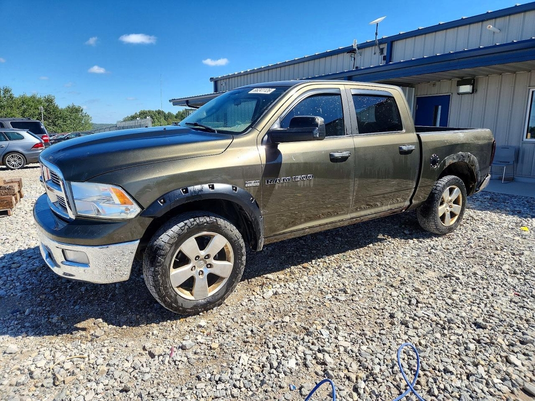 Vista de 2012 DODGE RAM 1500 SLT, ángulo 1