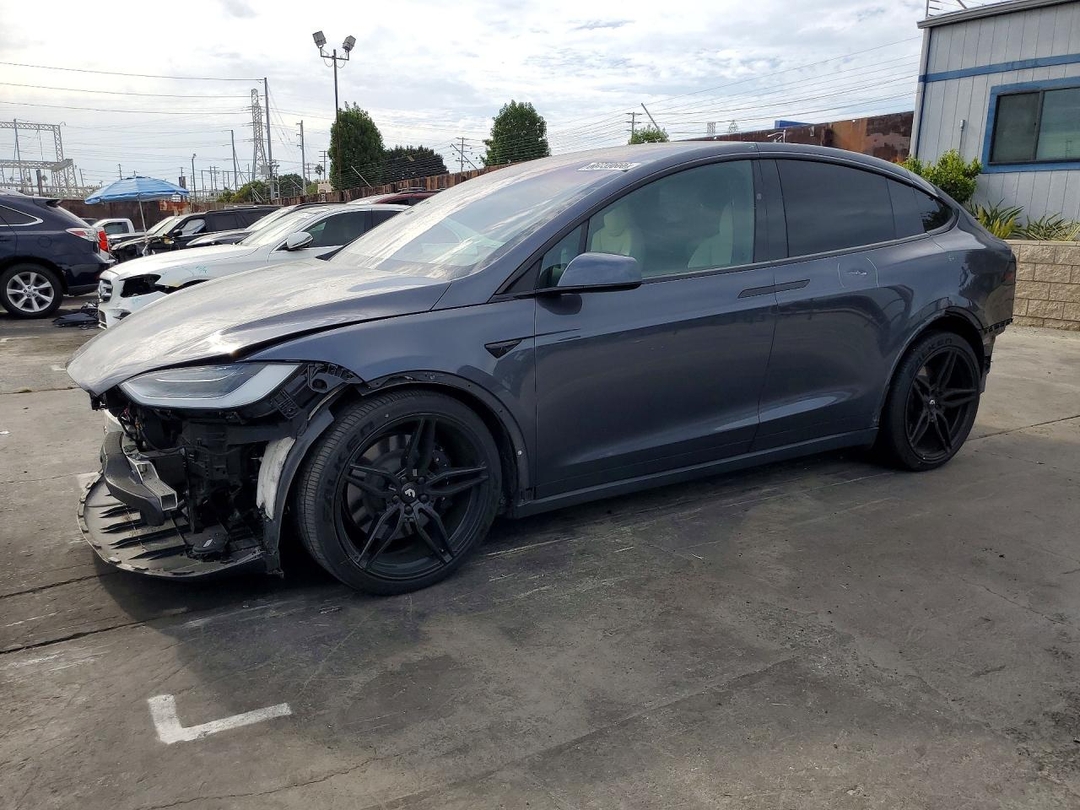 Vista de 2022 TESLA MODEL X, ángulo 1