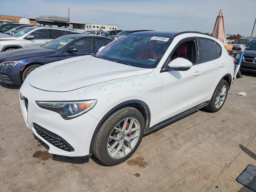 Вид 2018 ALFA ROMEO STELVIO TI SPORT, угол 1