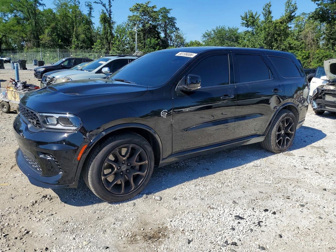 Вид 2025 DODGE DURANGO SRT HELLCAT, угол 1