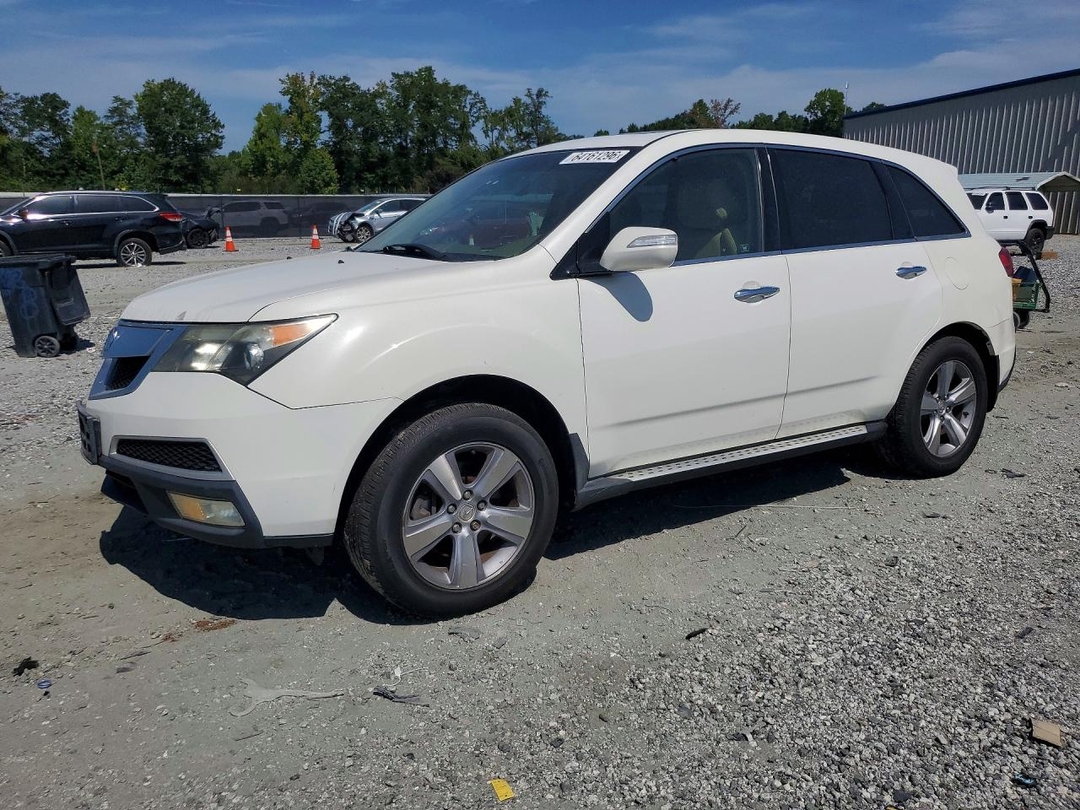 Вид 2012 ACURA MDX, угол 1