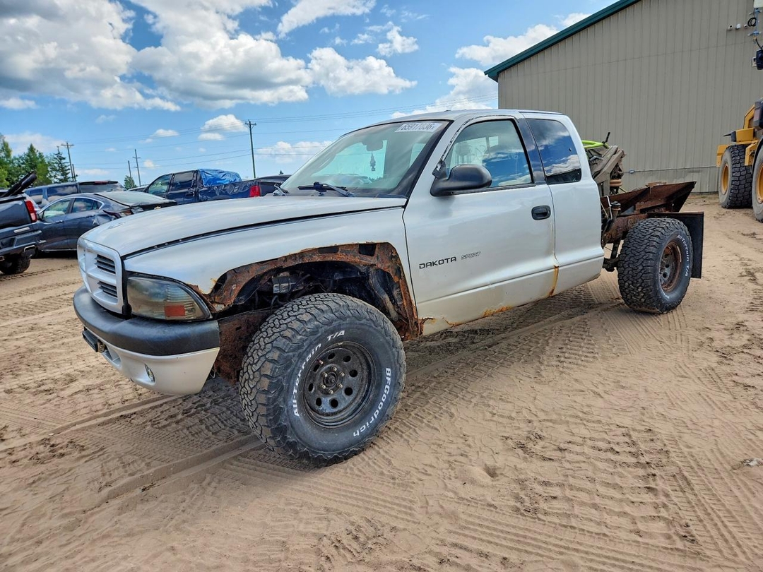 منظر 2002 DODGE DAKOTA SPORT، زاوية 1