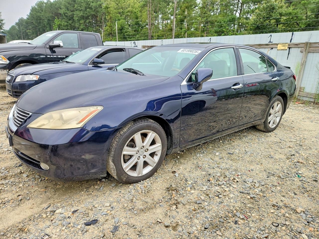 Vue de 2009 LEXUS ES 350, angle 1