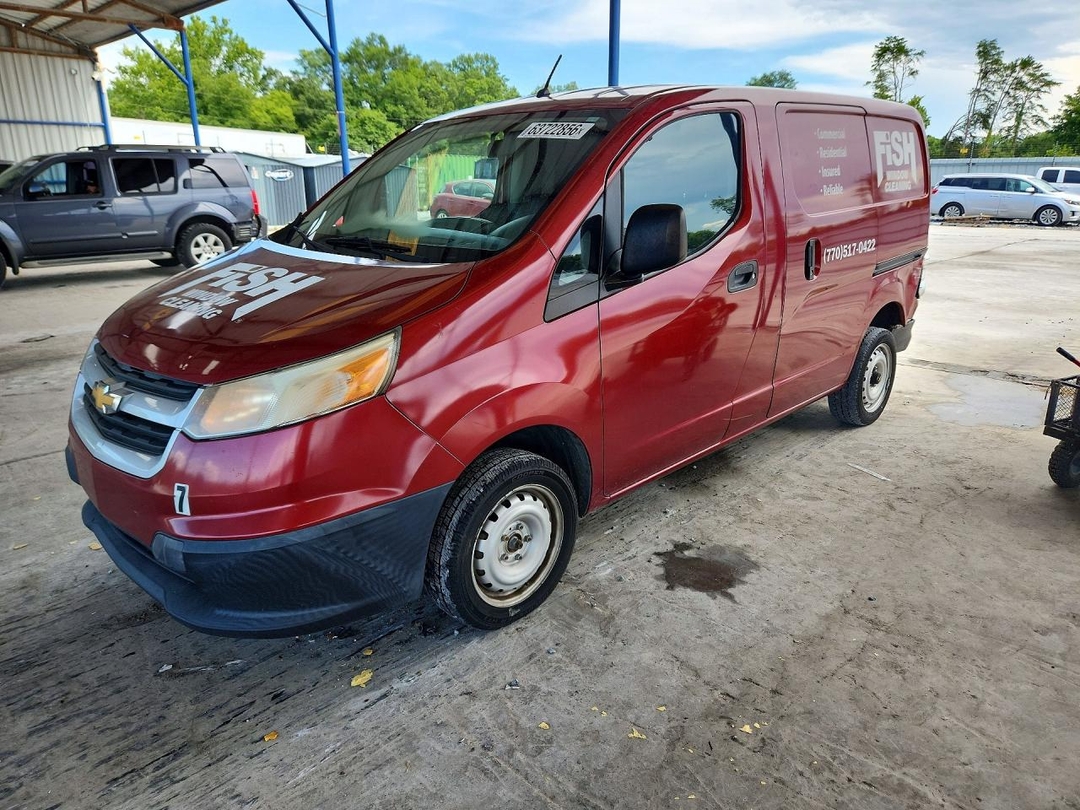 Vue de 2015 CHEVROLET CITY EXPRESS LT, angle 1