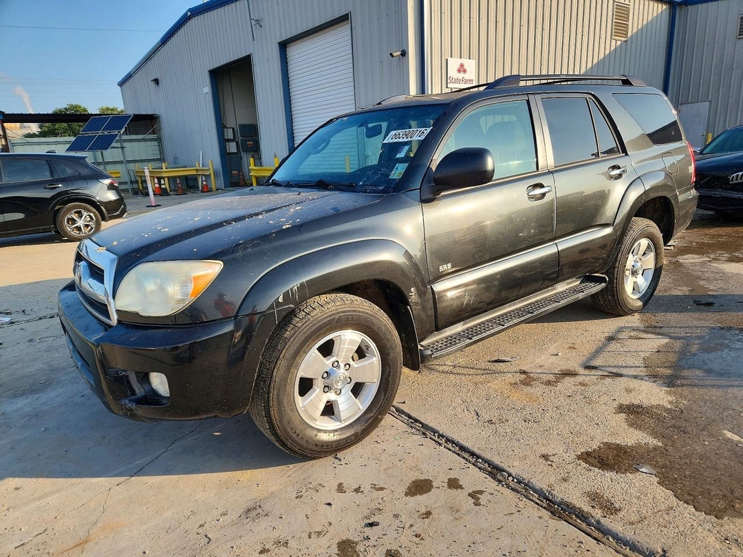Вид 2008 TOYOTA 4RUNNER SR5, угол 1