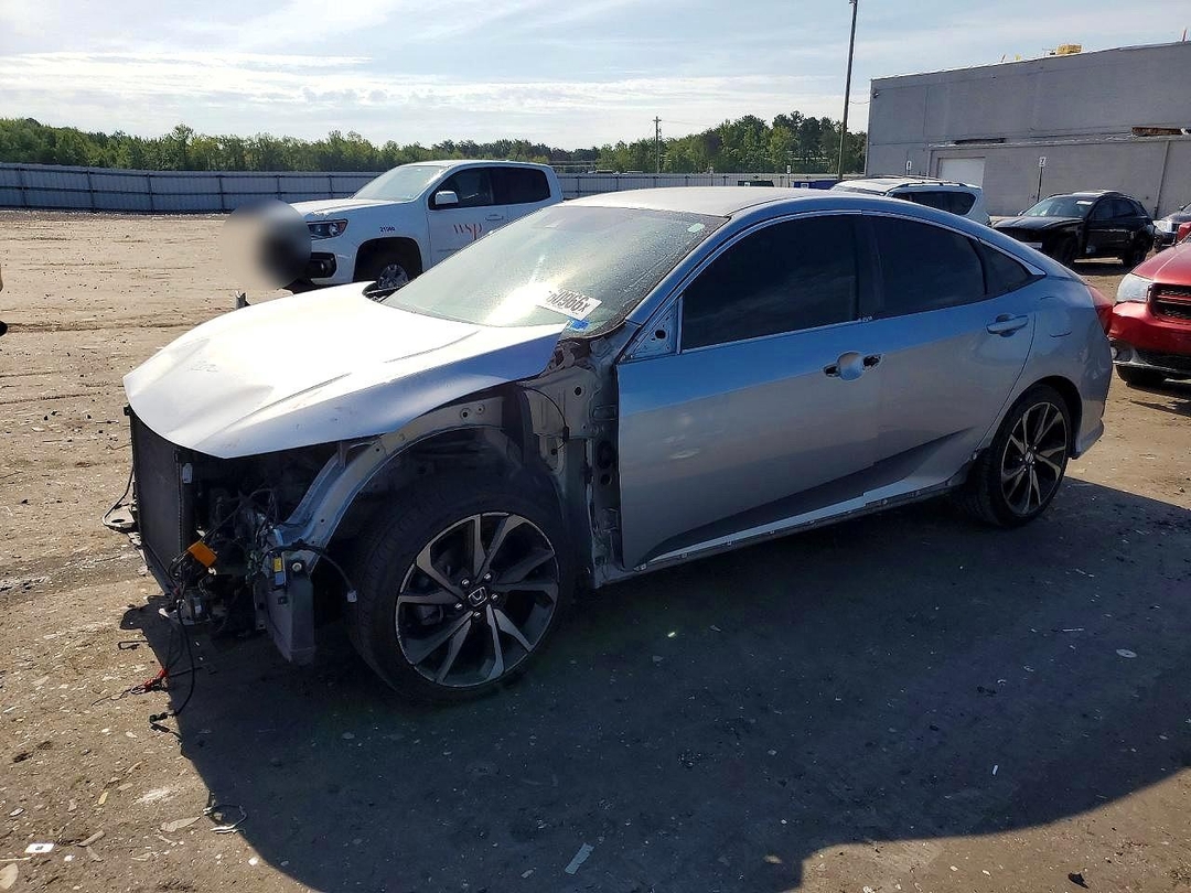 Вид 2020 HONDA CIVIC SPORT, угол 1