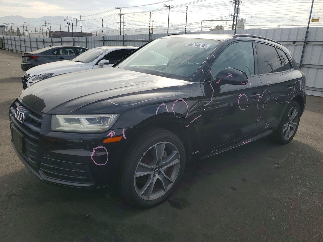 Vista de 2019 AUDI Q5 PREMIUM PLUS, ángulo 1