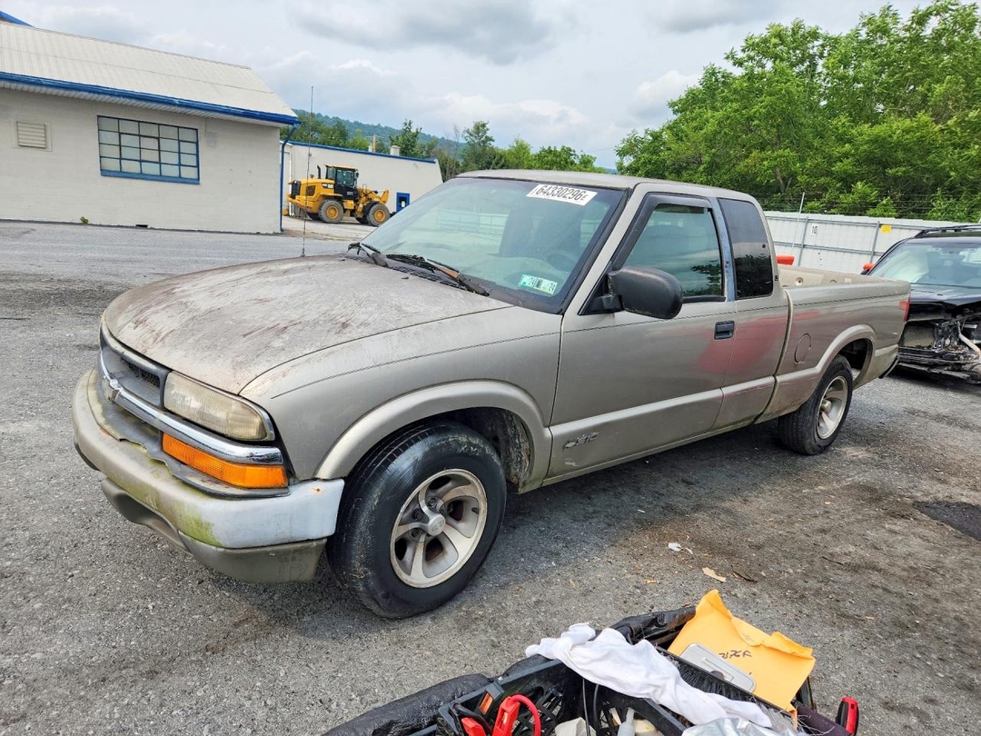 Вид 1998 CHEVROLET S TRUCK S10, угол 1