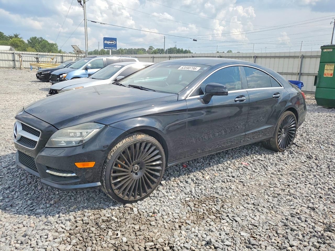 Vista de 2013 MERCEDES-BENZ CLS 550, ángulo 1