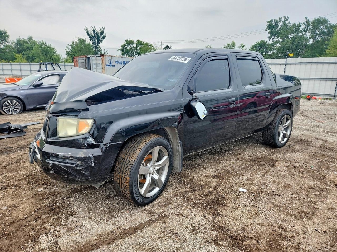 Vista de 2007 HONDA RIDGELINE RTX, ángulo 1