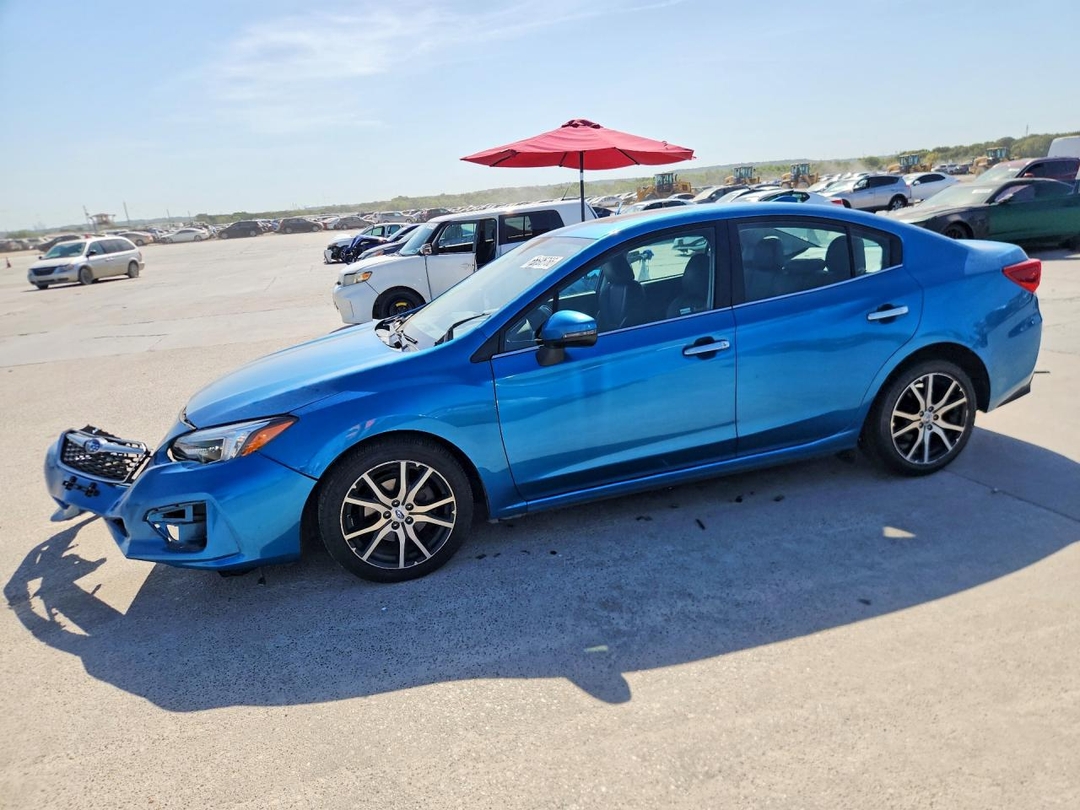 Vue de 2018 SUBARU IMPREZA LIMITED, angle 1