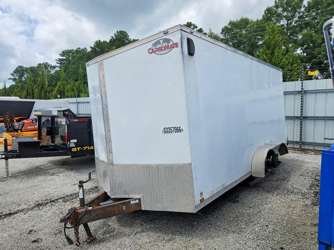 Vue de 2018 FOREST RIVER ECONOMY HAULER ENCLOSED CARGO TRAILER, angle 1