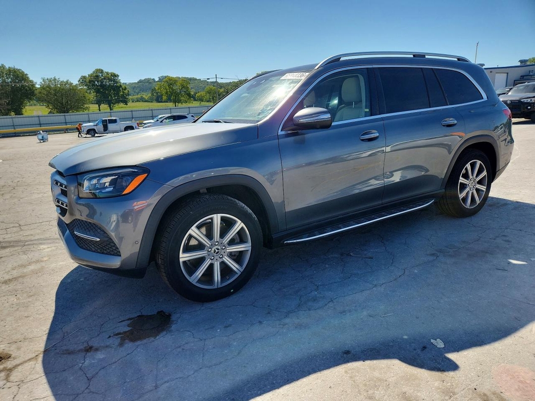 منظر 2022 MERCEDES-BENZ GLS 450 4MATIC، زاوية 1