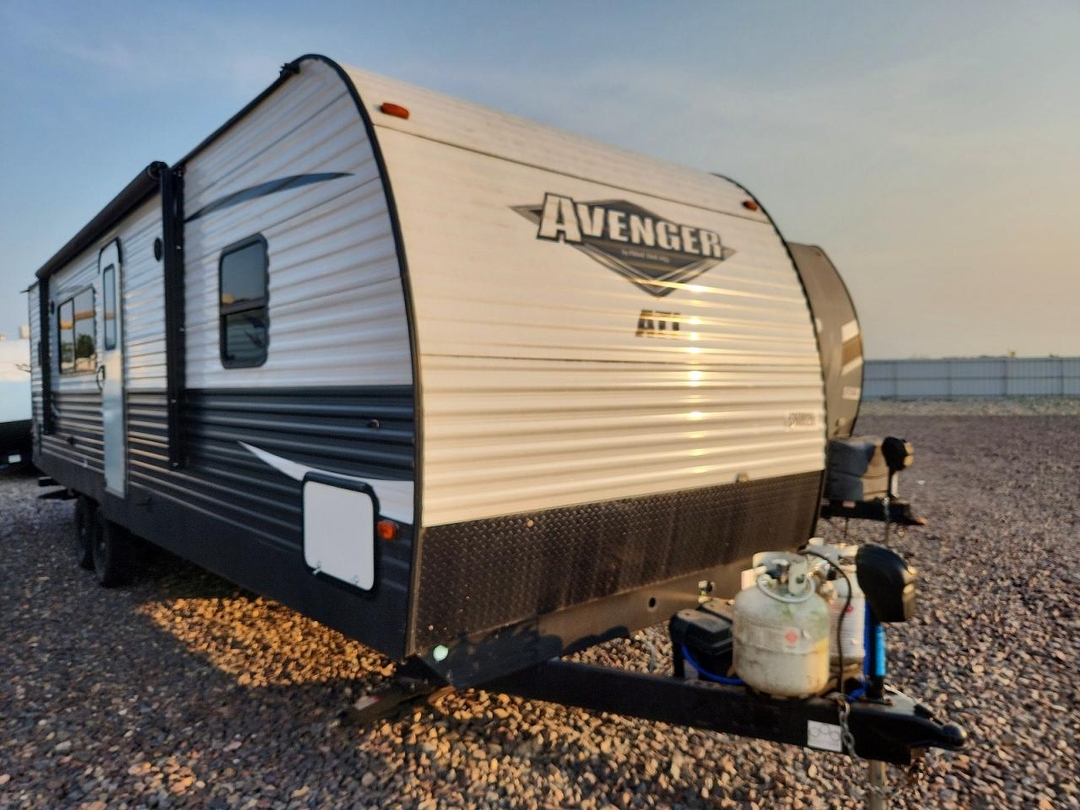 Vue de 2019 FOREST RIVER PRIME TIME AVENGER CAMPER, angle 1