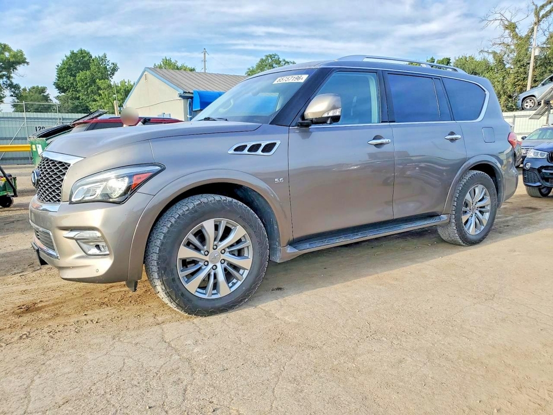 Vista de 2016 INFINITI QX80 BASE, ángulo 1