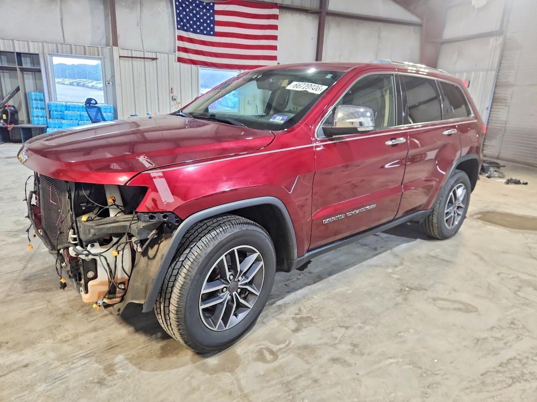 Vue de 2020 JEEP GRAND CHEROKEE LIMITED, angle 1