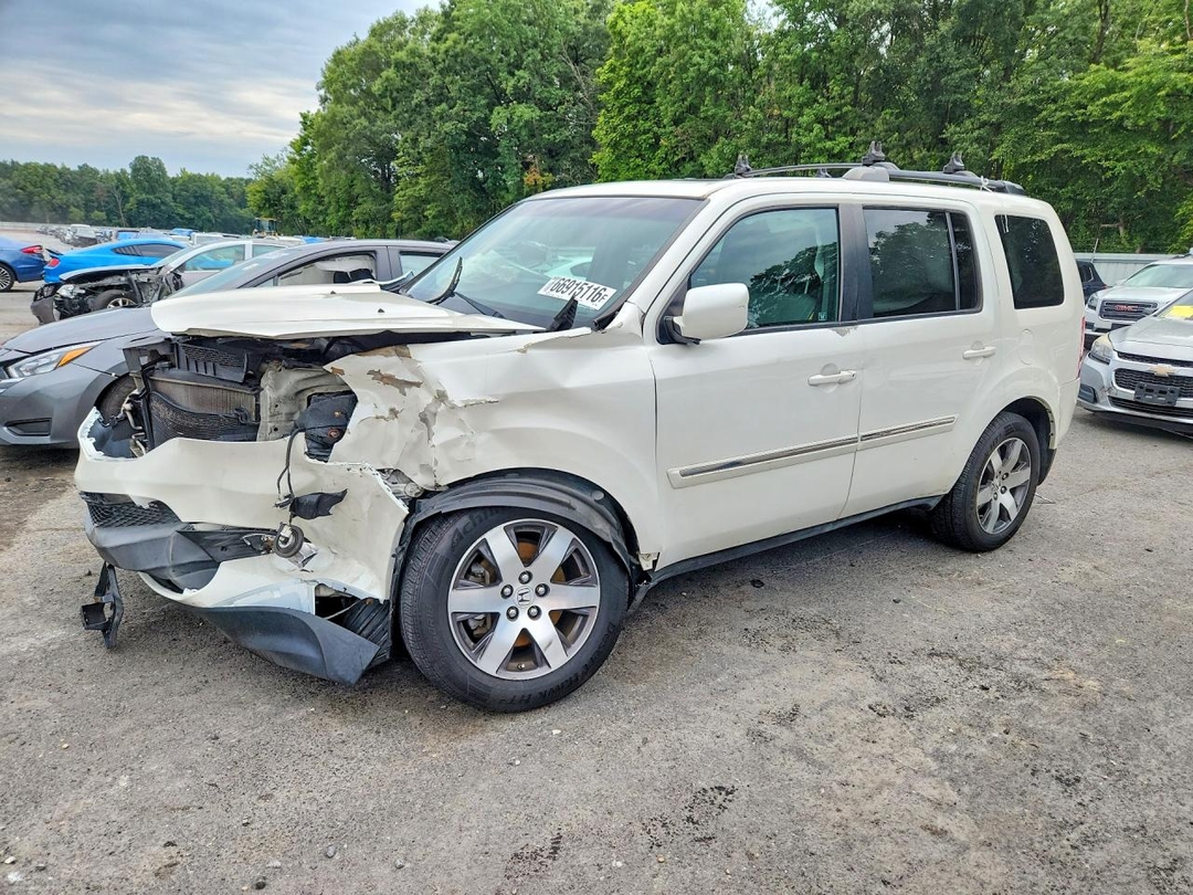 Vista de 2012 HONDA PILOT TOURING, ángulo 1