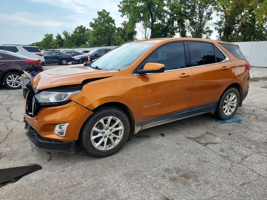 Vedere 2018 CHEVROLET EQUINOX LT, unghi 1